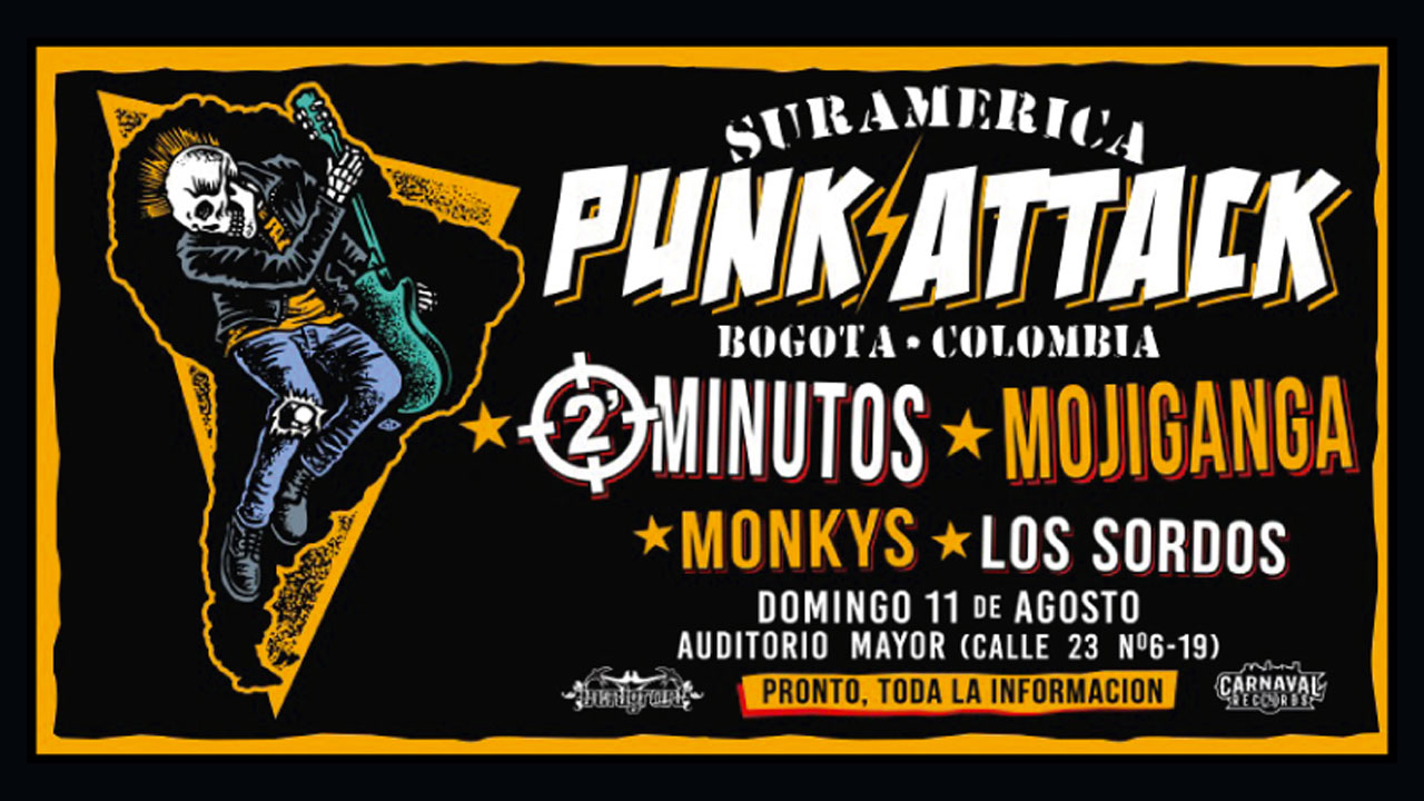Suramérica Punk Attack Portada