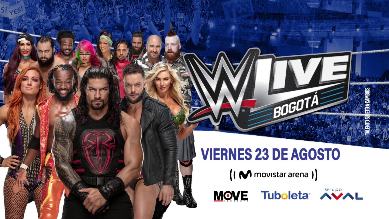 WWE Bogota portada