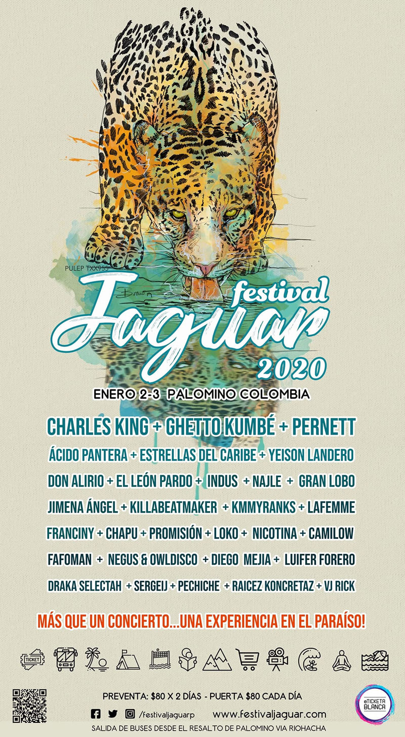 Festival Jaguar 2020 precios